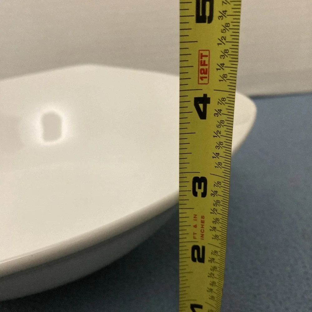 Crate & Barrel White Porcelain 9